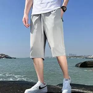 [모로엠]남성 트레이닝 쿨링 7부 반바지 ON-PTH-QWFN0XS7