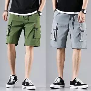 [모로엠]남성 밀리터리 스타일 밴딩 카고 팬츠 ON-PTH-QWFN3OQE