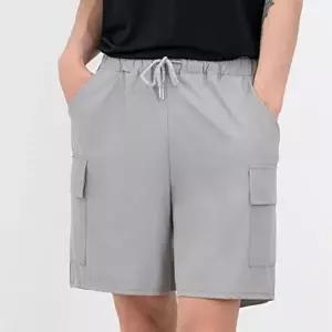 [모로엠]남성 카고 밴딩 5부 반바지 ON-PTH-QWFMU3CV