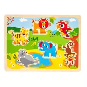 4살 소근육발달 청각놀이 사운드 동물퍼즐 애기 토이 오감자극 아이선물 모양맞추기