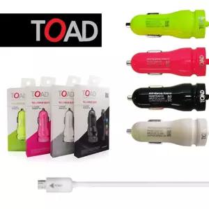 토드022 칼라믹스 마이크로5핀 차량용 충전기
