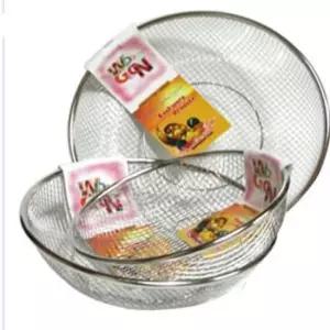 스텐소쿠리 채반 야채 바구니 거름망 채망 타공체 건지기 30cm