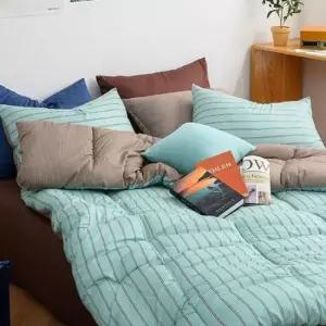 먼지없는이불세트 무드 먼지없는 이불베개 SS 민트 사계절 침구 세트