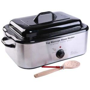 핫 스톤 워머 히터 온열기 예열기 스파 마사지 경락 가열기