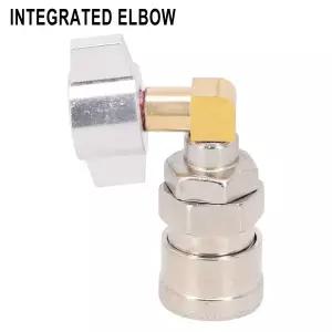 콤푸레샤 부품  트럭 먼지 송풍기 공압 커넥터 직선형 엘보우 통합 연결 공기 배출구 조이트