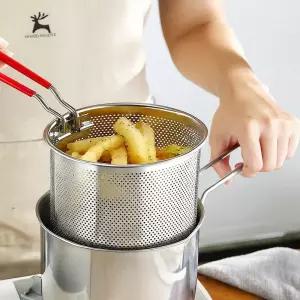 헬로제인 올스텐 멀티팟 거름망 세트 인덕션 튀김냄비
