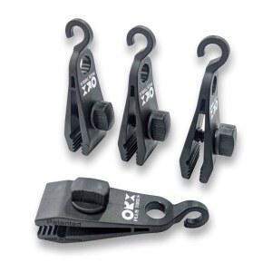 ORXPLUS TOULS 4pcs 후크가 달린 엄지 나사 방수 클립, 텐트 클램프, 캠핑 캐노피용 차양 클램프 세트, 자동차 커버, 겨울 보트, 수영장, 햇빛 가리개