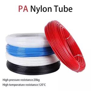 콤푸레샤 부품  10m 나일론 튜브 PA 공압 호스 압축기 공기 오일 PA11-6 파이프 4mm 6mm 8mm 10mm 12mm 라