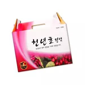 wb 국산 천년초 손바닥선인장 줄기 엑기스 60포