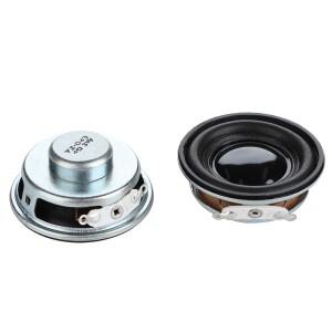 AIYIMA 2Pcs 1.5 인치 미니 휴대용 스피커 40MM 4 옴 3W 전체 범위 오디오 스테레오 사운드 홈 시어터