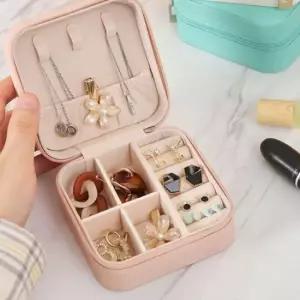자개보석함 케이스 목걸이 악세사리 돌반지보관함 휴대용보석함