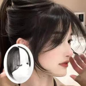 옆머리뽕 앞머리 볼륨 사이드뱅 붙임머리 간편 똑딱이 헤어피스