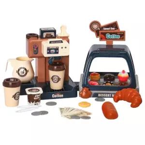 카페놀이 사장님 커피머신 디저트 장난감 돈내기 4세 계산대 학습교구 지능개발 마트