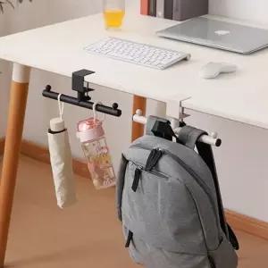 공부방 아이방 T자형 가방걸이 우산 보조가방 걸이