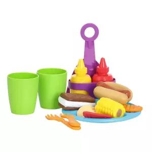 4살 아기 급식 식당놀이 식판 음식장난감 오감발달 IQ 학습교구 6세 언어감각 교육 EQ