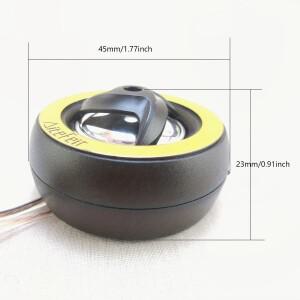 900W (2*450W) 차량 오디오 시스템용 고효율 미니 돔 트위터 스피커 (베이스 포함) 12V 자동차 사운드