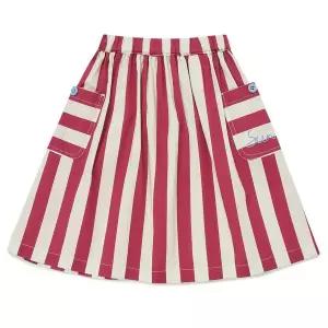 [보리보리/래핑차일드]스트라이프 하프스커트 (85429-430-70)