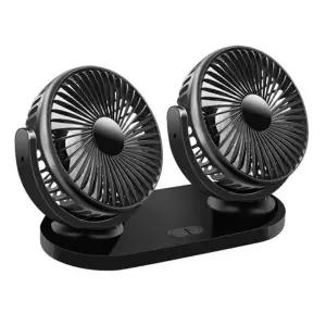 차량용 허리케인 3단 송풍구선풍기 강력한 듀얼 360도