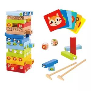 어린이 두뇌발달 원목 쌓기놀이 장난감 블럭맞추기 보육교실 집중력 호기심 창의력 EQ