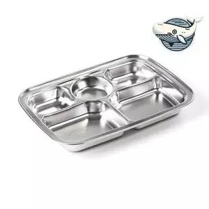 [하프클럽/브이와이]스텐 식기 미니식판 안전한 급식용품