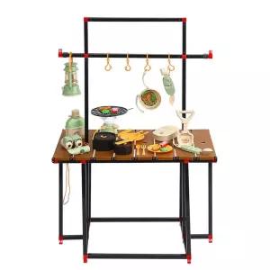 바베큐파티 요리사 어린이 캠핑놀이 세트 호기심자극 인지발달 키즈카페 애기 유아동