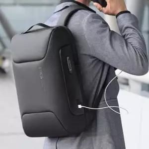 캐주얼백팩 노트북 책가방 패션 가방 잠금장치 포트 백팩
