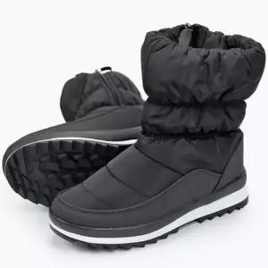 여자구두 지퍼 여성 패딩 부츠 안감퍼 방한화 여자 겨울 신발
