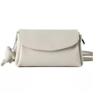 가방 패션 여자 가죽 숄더백 유행 쇼퍼백 아이보리