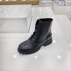 [탠디]by미셸 x23503 소가죽 소재 4cm굽 여성 워커 부츠 cc4