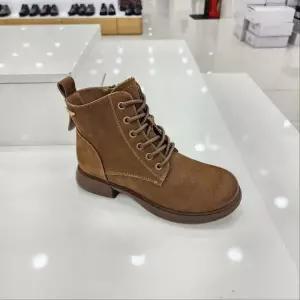 [탠디]by미셸 x25507 소가죽 소재 4cm굽 여성 워커 부츠 cc5