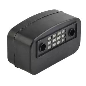 콤푸레샤 부품  65mm 에어 컴프레서 소음기 흡입 펌프 인렛 필터 플라스틱 쉘 사각형 소음 공압