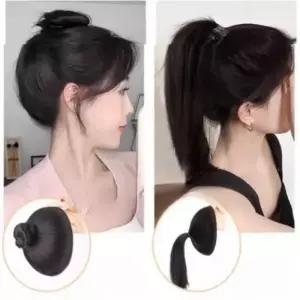 볼륨가발 여자 볼륨똥머리 포니테일 가발 당고가발