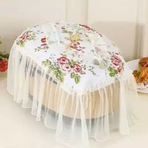 밥솥 덮개 레이스 가리개 전자레인지커버 전기밥솥커버