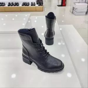 [탠디]by미셸 x25518 소가죽 소재 5cm굽 여성 워커 부츠 cc4