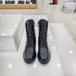 [탠디]by미셸 x25518 소가죽 소재 5cm굽 여성 워커 부츠 cc5