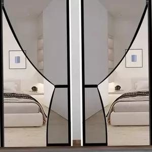 자석 방충망 옆트임 접이식 출입문 현관 방충망 자동 여름