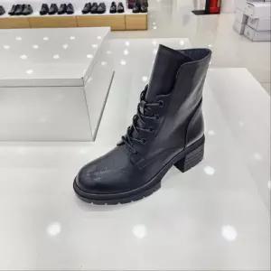 [탠디]by미셸 x25518 소가죽 소재 5cm굽 여성 워커 부츠 cc1