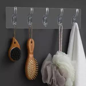 벽걸이 다용도 접착식후크 초강력 1구 3구 5구 무타공