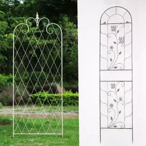 장미 넝쿨 오벨리스크 지지대 정원 철제 식물 아치형 덩굴 펜스