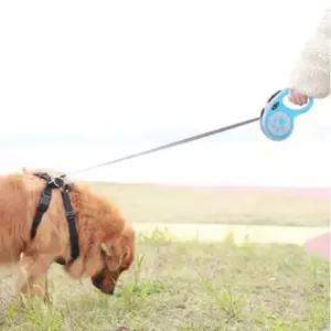 [반려] YJR 반려견 자동 리드줄 제동 시스템 산책용 개줄 목줄 외출용품 안전한 컨트롤