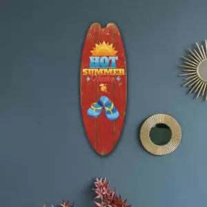 감성자극 식스미 장식 스플렌 서핑 보드 인테리어 우드 빈티지