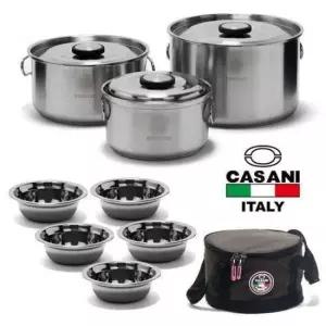 코펠세트 까사니 네이쳐 스테인레스 3인용-4인용