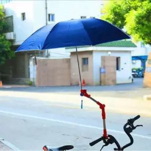 유모차 자전거 우산 양산 핸들 장착 우산대 고정 거치대