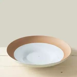 반찬기 이천도자기 순수화 파스타접시 대형 그릇 식기 대접시 플레이트 27cm