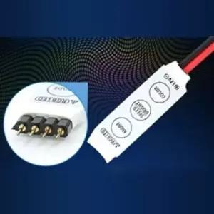 자동차튜닝 RGB LED바 컨트롤 리모컨 모듈 플렉시블 자동차튜브 자동차LED led