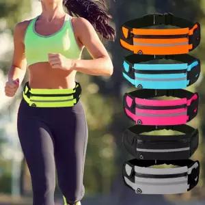 옆집샵 러닝벨트 세이프 힙색 마라톤 가방 스포츠 달리기 소지품 수납