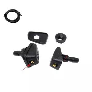 자동차 호환 커넥터 부채꼴모양분사 워셔액노즐 배출구 캡 교체 와셔액