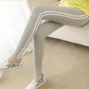 [SBD] 트레이닝 레깅스 배색 밴딩 스판 팬츠 라인 헬스 운동복 옆라인 조거 2줄 하의 바지 여성