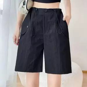 [SBD] 디자인 트레이닝 팬츠 2컬러 반바지 스트링 허리밴딩