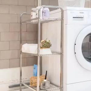 올스텐 선반 3단 600x350x840 조립식 진열대